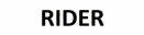 Rider (наварка)