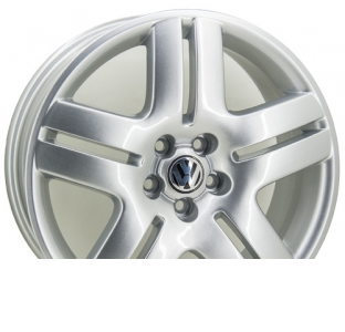 Диски на авто R17 5/100 57,1 Replica Volkswagen GT ZY768 R17 W7 PCD 5/100 DIA57,1 ET38