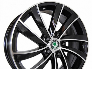 Диски на авто 6,5 R16 Replica Skoda (CT1106) R16 W6.5 PCD 5/112 DIA57,1 ET46