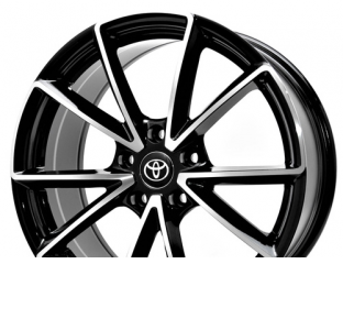 Диски на авто 8 R18 5/114.3 66,1 Replica Toyota L322 R18 W8 PCD 5/114.3 DIA73,1 ET35