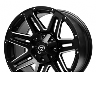 Диски на авто 9 R18 6/139.7 93,1 Replica Toyota RX615 R18 W9 PCD 6/139.7 DIA110,1 ET0