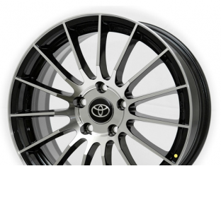 Диски на авто 7,5 R17 5/114.3 Replica Toyota (FF05) R17 W7.5 PCD 5/114.3 DIA73,1 ET35