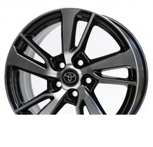 Диски на авто 7,5 R17 5/114.3 60,1 Replica Toyota R1831 R17 W7.5 PCD 5/114.3 DIA60,1 ET39