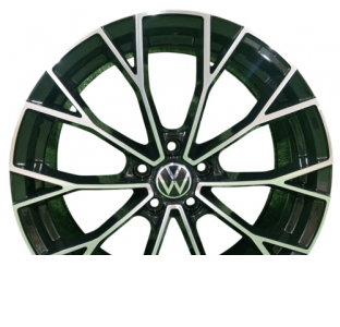 Диски на авто 8 R19 5/112 57,1 Replica 6 138 R19 W8 PCD 5/112 DIA57,1 ET45