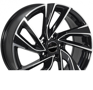 Диски на авто 7,5 R17 5/114.3 60,1 Zorat wheels BK5772 R17 W7.5 PCD 5/114.3 DIA67,1 ET35