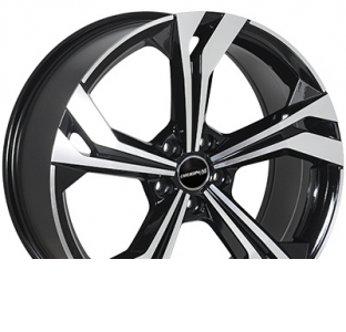 Диски на авто 8,5 R20 5/112 66,5 Zorat wheels BK5873 R20 W8.5 PCD 5/112 DIA66,6 ET35