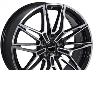 Диски на авто 9 R19 5/112 66,6 Zorat wheels BK5938 R19 W9 PCD 5/112 DIA66,6 ET42