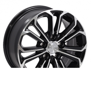 Диски на авто 6,5 R16 5/114.3 67,1 Zorat wheels BK667 R16 W6.5 PCD 5/114.3 DIA67,1 ET45