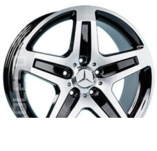 Диски на авто 9,5 R19 70,5 Replica Mercedes (A-R775) R19 W9.5 PCD 5/130 DIA84,1 ET50