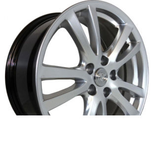 Диски на авто 7,5 R18 5/114.3 Replica Toyota (CT3322) R18 W7.5 PCD 5/114.3 DIA67,1 ET45