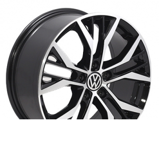 Диски на авто 7,5 R17 5/112 57,1 Zorat wheels BK713 R17 W7.5 PCD 5/112 DIA57,1 ET45