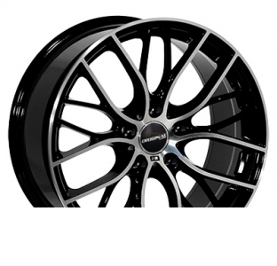 Диски на авто R18 5/120 66,9 Zorat wheels BK796 R18 W8 PCD 5/120 DIA74,1 ET30