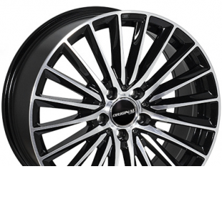 Диски на авто 8 R18 5/112 57,1 Zorat wheels BK5909 R18 W8 PCD 5/112 DIA66,6 ET43