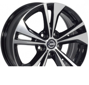 Диски на авто 6,5 R16 5/114.3 66 Zorat wheels BKY1141 R16 W6.5 PCD 5/114.3 DIA66,1 ET40