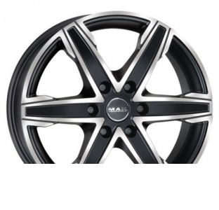 Диски на авто 6,5 R16 6/139.7 92,5 Mak King 6 R16 W6.5 PCD 6/139.7 DIA93,1 ET55