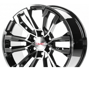 Диски на авто R20 66,9 Replica GM6125 R20 W9 PCD 6/139.7 DIA78,1 ET24