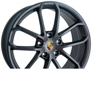 Диски на авто 8,5 58,1 Replica Porsche A419F R20 W8.5 PCD 5/130 DIA71,56 ET50