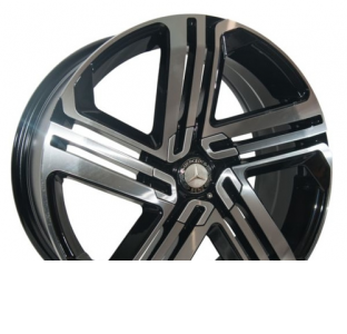 Диски на авто 8 R18 5/112 57,1 Replica Mercedes GT 8902 R18 W8 PCD 5/112 DIA66,6 ET35