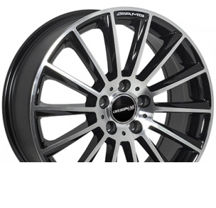 Диски на авто 7 R16 5/112 57,1 Zorat wheels BK836B R16 W7 PCD 5/112 DIA66,6 ET37