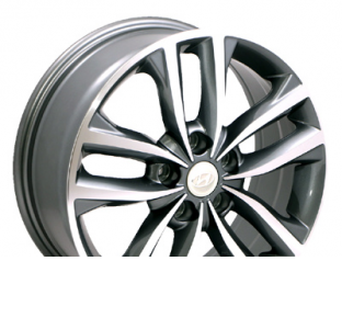 Диски на авто 7 R17 5/115 70,2 Zorat wheels BK846 R17 W7 PCD 5/115 DIA70,2 ET40
