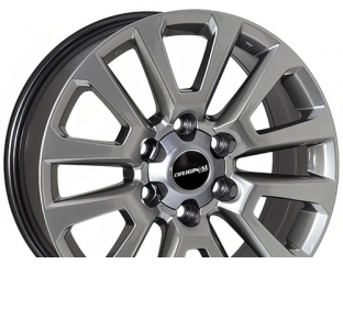 Диски на авто 7,5 R17 6/139.7 78,1 Zorat wheels BK5881 R17 W7.5 PCD 6/139.7 DIA106,1 ET25