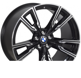 Диски на авто R21 5/112 57,1 Zorat wheels BK3S1112 R21 W10.5 PCD 5/112 DIA66,6 ET43