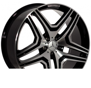 Диски на авто 8,5 R18 5/112 66,6 Zorat wheels BK5925 R18 W8.5 PCD 5/112 DIA66,6 ET45