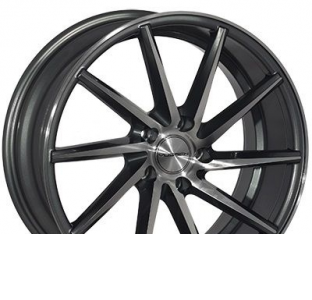 Диски на авто 7,5 R17 5/114.3 64,1 Zf QC177 R17 W7.5 PCD 5/114.3 DIA67,1 ET40