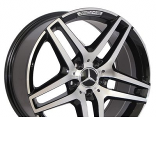 Диски на авто 8,5 R20 5/112 66,5 Zorat wheels BK967 R20 W8.5 PCD 5/112 DIA66,6 ET35