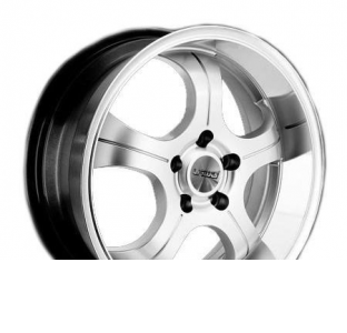 Диски на авто 6 R14 5/100 57,1 Lawu YL-140 R14 W6 PCD 5/100 DIA57,1 ET32