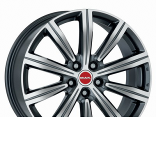 Диски на авто 8,5 R20 5/120 64,1 Mak Birmingham R20 W8.5 PCD 5/120 DIA72,6 ET43