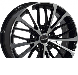 Диски на авто 6,5 5/114.3 60,1 Zorat wheels BK5343 R16 W6.5 PCD 5/114.3 DIA60,1 ET40