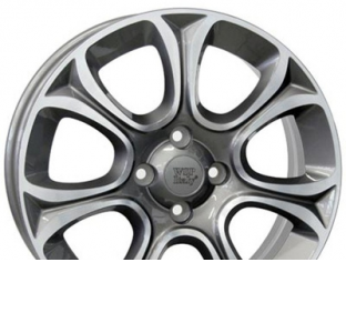 Диски на авто 6 R16 4/100 56,6 Wsp italy Fiat (W163) Evo R16 W6 PCD 4/100 DIA56,6 ET45