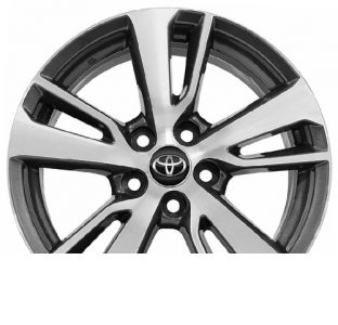 Диски на авто 7,5 R17 5/114.3 60,1 Replica Toyota (CT2359) R17 W7.5 PCD 5/114.3 DIA60,1 ET39