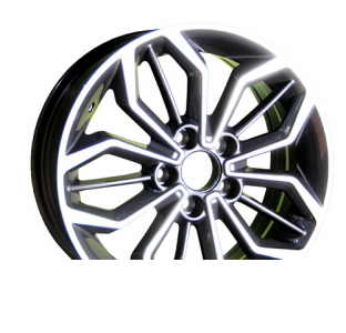 Диски на авто 6,5 R16 5/108 58,1 Replica Ford (F2023) R16 W6.5 PCD 5/108 DIA67,1 ET50