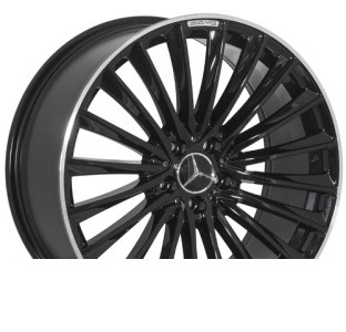 Диски на авто 8,5 R20 5/112 66,6 Zorat wheels BKY5909B R20 W8.5 PCD 5/112 DIA66,6 ET38