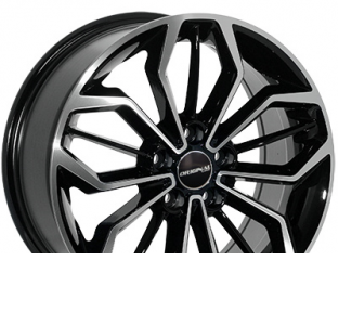 Диски на авто 6,5 R16 5/108 58,1 Zorat wheels BK5433 R16 W6.5 PCD 5/108 DIA63,4 ET50