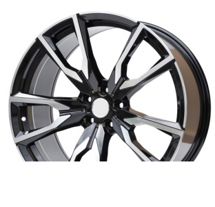 Диски на авто 9,5 R22 5/112 66,6 Replica BMW B221 R22 W9.5 PCD 5/112 DIA66,6 ET32