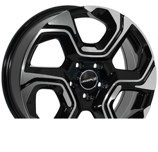 Диски на авто 7 R18 5/114.3 64,1 Zorat wheels BK5389 R18 W7 PCD 5/114.3 DIA64,1 ET45