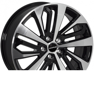 Диски на авто 7 R19 5/114.3 67,1 Zf TL1531 R19 W7 PCD 5/114.3 DIA67,1 ET45