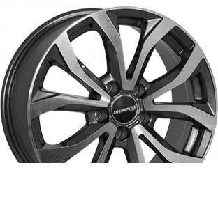 Диски на авто 7,5 R17 5/114.3 64,1 Zorat wheels 7 349 R17 W7.5 PCD 5/114.3 DIA67,1 ET40