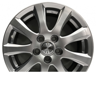 Диски на авто 7 R17 5/114.3 60,1 Replica Toyota (CT6120) R17 W7 PCD 5/114.3 DIA60,1 ET45
