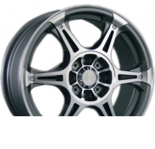 Диски на авто 6,5 R15 4/108 65,1 Lawu LW-229 R15 W6.5 PCD 4/108 DIA67,1 ET35