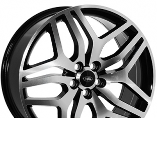Диски на авто 8,5 R20 5/108 60,1 Zorat wheels 5 322 R20 W8.5 PCD 5/108 DIA63,4 ET45