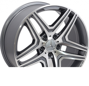 Диски на авто 9 R20 5/112 57,1 Zorat wheels BK206 R20 W9 PCD 5/112 DIA66,6 ET48