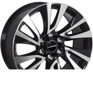 Диски на авто 8,5 R20 6/139.7 93,1 Jh H871 R20 W8.5 PCD 6/139.7 DIA106,1 ET25