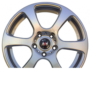 Диски на авто 4/114.3 67,1 Mrw BK-014 R16 W7 PCD 4/114.3 DIA73,1 ET40