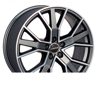 Диски на авто 8 R18 5/112 57,1 Zorat wheels BK5131 R18 W8 PCD 5/112 DIA66,6 ET35