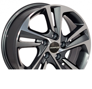Диски на авто 6,5 R16 Zorat wheels BK5210 R16 W6.5 PCD 5/114.3 DIA67,1 ET50