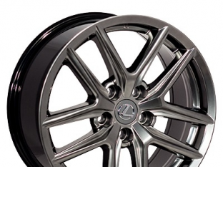Диски на авто 7,5 R17 5/114.3 Zorat wheels BK5221 R17 W7.5 PCD 5/114.3 DIA60,1 ET35